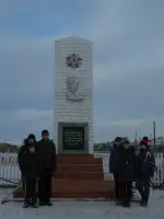 Обелиск Герою Советского Союза Николаю Федоровичу Васильеву, героям-землякам, павшим за Родину в годы Великой Отечественной войны 1941-1945г, Россия, Забайкальский край, Ононский район