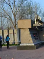 "Мемориал на Братской могиле на Старом кладбище в Астрахани", Россия, Астрахань, Старое кладбище