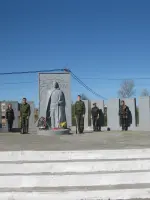 Обелиск павшим воинам в поселке Стёпанцево Вязниковского района Владимирской области, Россия, Владимирская область, Вязниковский район