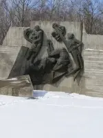 Мемориальный комплекс в парке Памяти города Белгорода, Россия, Белгород, парк имени Юрия Гагарина