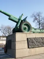 Пушка-гаубица, Россия, Московская область, Клин, Староямская улица