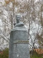 Памяти Ивана Маркеева, Россия, Нижегородская область, Арзамасский район, село Красное, Первомайская улица