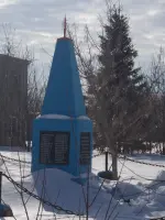 Памятник погибшим односельчанам в селе Белгаза Аткарского района Саратовской области, Россия, Саратовская область, Аткарский район, село Белгаза