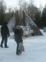 Мемориал в память павших в Великой Отечественной войне 1941-1945 годов. г. Мензелинск, парк имени В.И. Ленина