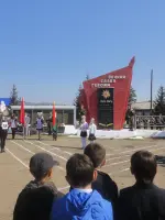 Памятник воинам-землякам, погибшим в годы Великой Отечественной войны, Россия, Забайкальский край, Петровск-Забайкальский район