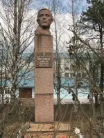 Памятник Дмитрию Молодцову, Россия, Ленинградская область, Всеволожский район, Сертолово, улица Молодцова