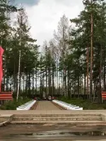 Воинский мемориал на кладбище г. Сертолово, Россия, Ленинградская область, Всеволожский район, Сертолово