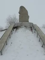 Памятник солдатам, сержантам и офицерам, умершим от ран в годы ВОВ 1941-1945 гг. в госпиталях Красного Кута, Россия, Саратовская область, Краснокутский район