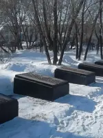 Обелиск воинам-землякам, погибшим в годы Великой Отечественной войны, Россия, Курганская область, Петуховский район
