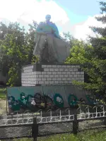 Памятник воинам-землякам, погибшим в Великую Отечественную войну (1941-1945 гг.), Россия, Алтайский край, Благовещенский район, село Дмитриевка