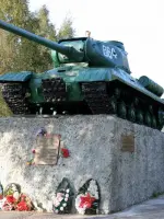 Памятник-мемориал Танк ИС-2, А-120
