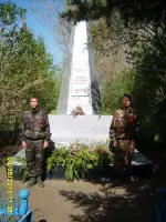 Памятник Погибшим воинам-землякам 1941-1945 гг., Россия, Оренбургская область, Кваркенский район, село Уральское