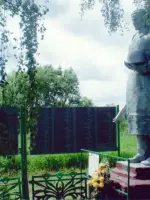 Братское захоронение в южной части села Долбино Белёвского района Тульской области, Россия, Тульская область, Белевский район, деревня Долбино