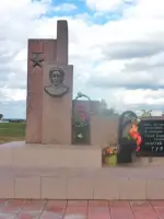 Памятный знак «Передний край боев 308-й стрелковой дивизии генерал-майора Л.Н.Гуртьева 3 августа 1942г.», Россия, Орловская область, Орловский район