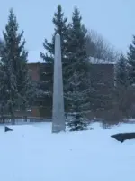 Обелиск памяти, Россия, Тульская область, городской округ Алексин, село Сенево