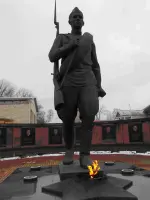 Мемориальный комплекс, посвященный 60-летию победы в Великой Отечественной войне, Россия, Ярославская область, Мышкинский район