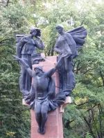Воинское кладбище советских воинов, Россия, Брянск, Бежицкий район, Донбасская улица