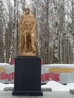 Мемориал "Воин", улица Окуловой