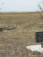 Памятный знак «Погибшим жителям села имени Максима Горького», Россия, Республика Крым, Симферопольский район