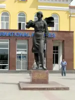 Памятник Е. Бершанской в г. Краснодаре, Россия, Краснодар, Карасунский район