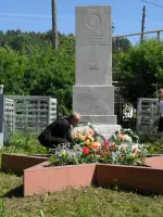 Памятник погибшим в годы Великой Отечественной войны воинам-кособродцам, водохранилище Северское