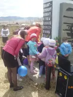 Памятник воинам-землякам, павшим в годы Великой Отечественной войны, Россия, Забайкальский край, Кыринский район, село Мордой