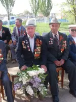 Памятник павшим героям, Россия, Астраханская область, Лиманский район
