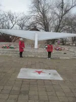 Мемориал павшим в годы Великой Отечественной войны, Россия, Ростовская область, Пролетарск, Дорожная улица