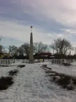 Памятник односельчанам, погибшим во время Великой отечественной войны 1941-1945 г.г., Россия, Саратовская область, Энгельсский район, село Шумейка