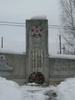 Обелиск погибшим воинам в Великой Отечественной войне, Россия, Нижегородская область, Ковернинский район, деревня Анисимово