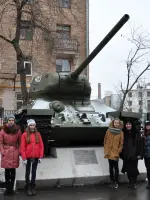 Памятник "Танк-34", Танковый проезд