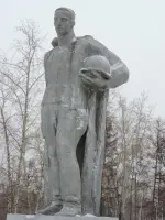 Парк "Гвардейский", Россия, Красноярск, микрорайон Зеленая Роща, улица Тельмана