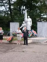 Памятник погибшим воинам в с.Прикумское Минераловодского района Ставропольского края, Россия, Ставропольский край, Минераловодский район, село Прикумское