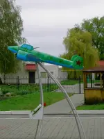 Копия боевого самолета летчицы героя Советского союза Надежды Никифоровны Федутенко, улица Федутенко