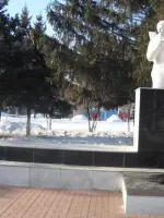 Мемориал в честь земляков, погибших во время Второй Мировой войны, улица Победы