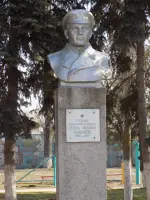 Памятник герою Советского Союза Ц.Л. Куникову, переулок Некрасова