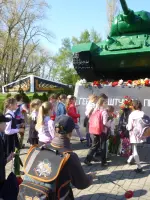 Мемориальный комплекс в честь советских воинов - героев штурма города Пиллау в апреле 1945 года, улица Ушакова