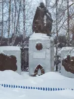Обелиск, посвященный павшим в годы Великой Отечественной войны, Россия, Республика Марий Эл, Советский район, село Верх-Ушнур, Заречная улица