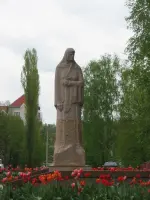 Памятник Скорбящей матери, Россия, Белгородская область, Борисовский район, поселок Борисовка