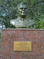Бюст Герою Советского Союза Ларионову Григорию Федотовичу, Россия, Республика Татарстан, Заинский район