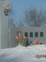 Обелиск Славы воинам-односельчанам, погибшим в годы Великой Отечественной войны, Россия, Саратовская область, Балаковский район, село Быков Отрог
