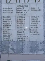 Мемориальная доска памяти погибшим преподавателям и студентам бурятского пединститута, улица Смолина