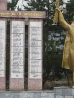 Памятник погибшим землякам, Кемеровская область г. Березовский, Россия, Кемеровская область, Березовский, поселок Кургановка