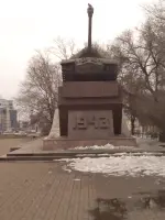Памятник танкистам - героям Курской битвы (ИС -3), улица Энгельса