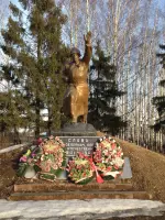 Памятники воинам Малокозинских поселений. Памятник погибшим землякам, Россия, Нижегородская область, Балахнинский район, поселок городского типа Лукино