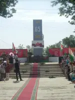 Памятник ветеранам Чорукдарронцам, воевавшим в годы Великой Отечественной войны, Таджикистан