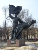 Памятник комсомольцам Орловщины, погибшим в годы Великой Отечественной войны, Комсомольская улица