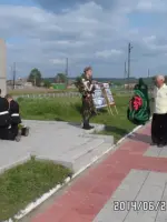 Памятник односельчанам, погибшим в Великой Отечественной войне, Россия, Красноярский край, Шарыповский район, село Ивановка
