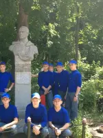 Памятник генералу П.Е. Шурову, улица Карла Маркса