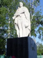 Памятник павшим в годы Великой Отечественной войны, Россия, Алтайский край, Мамонтовский район, село Малые Бутырки